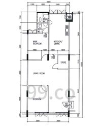 Blk 207 Yishun Street 21 (Yishun), HDB 3 Rooms #549596101